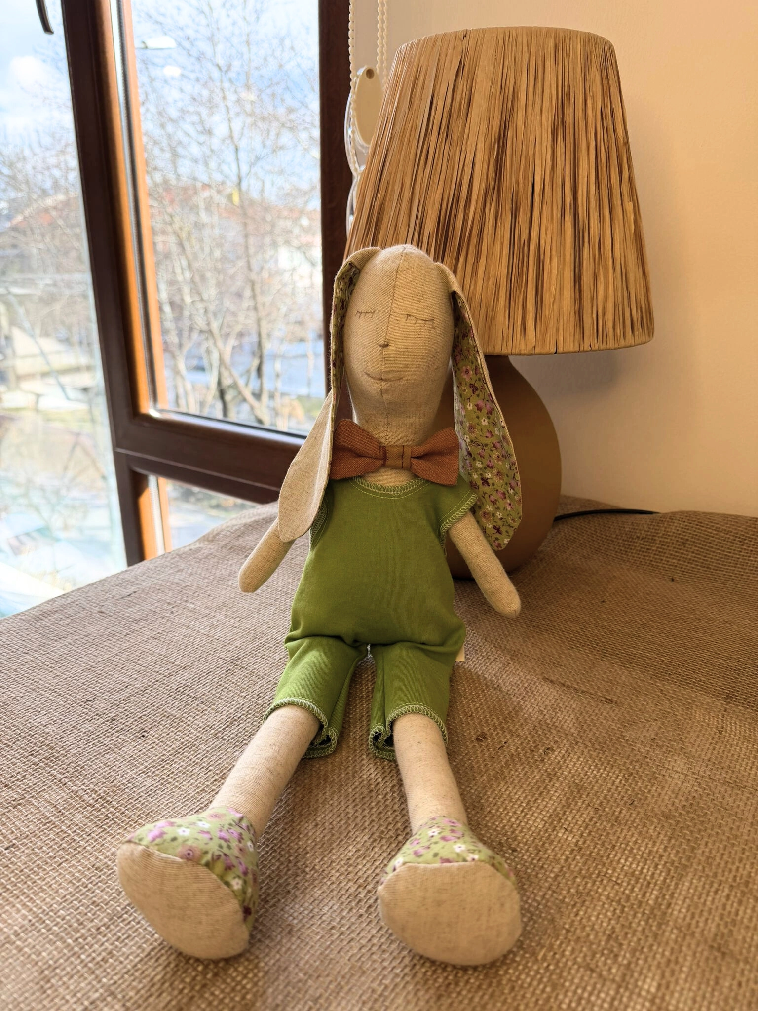 Uyku arkadaşı_Sleeping Bunny (Yeşil)