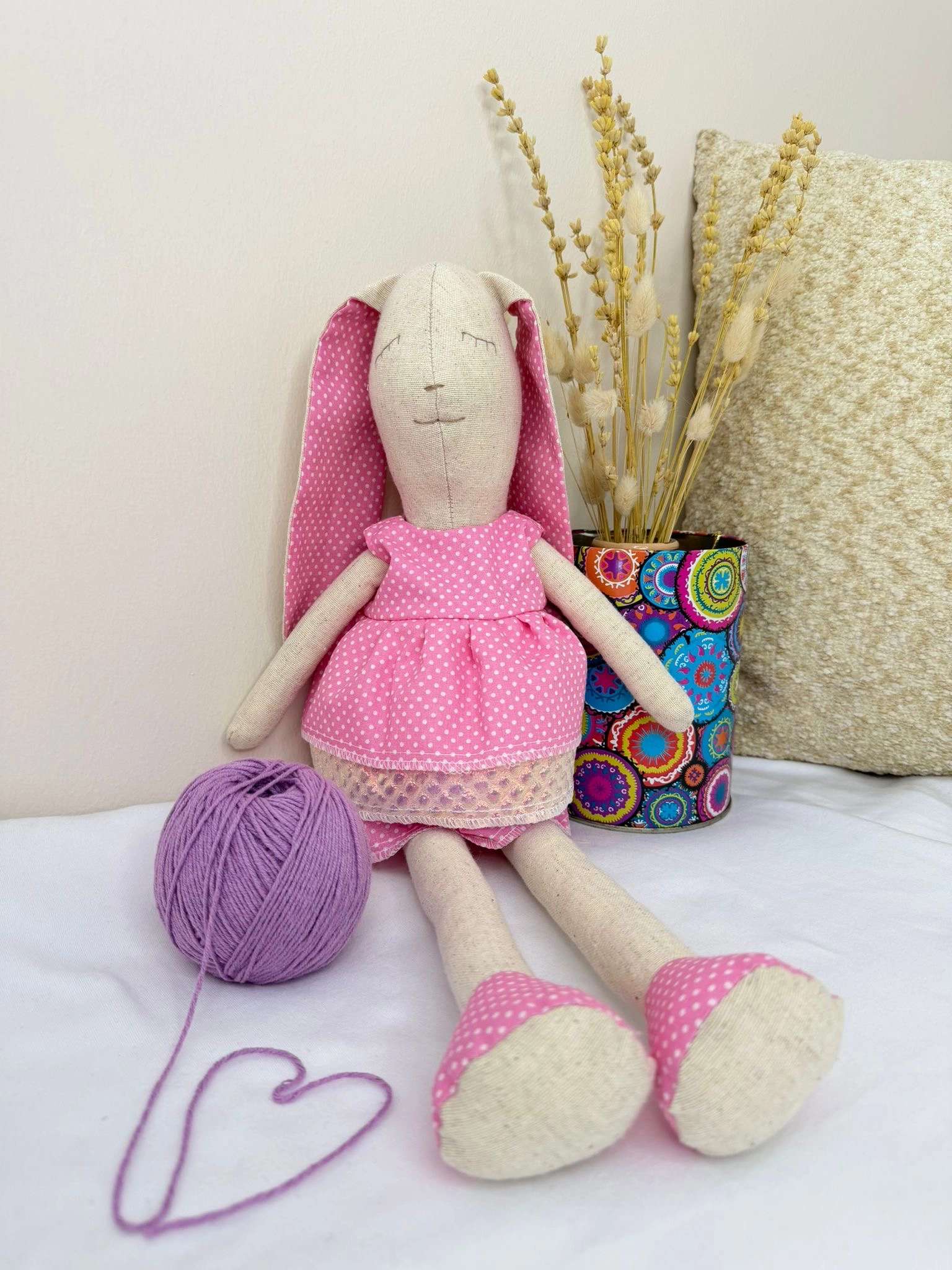 Uyku arkadaşı_ Sleeping Bunny (Pembe)