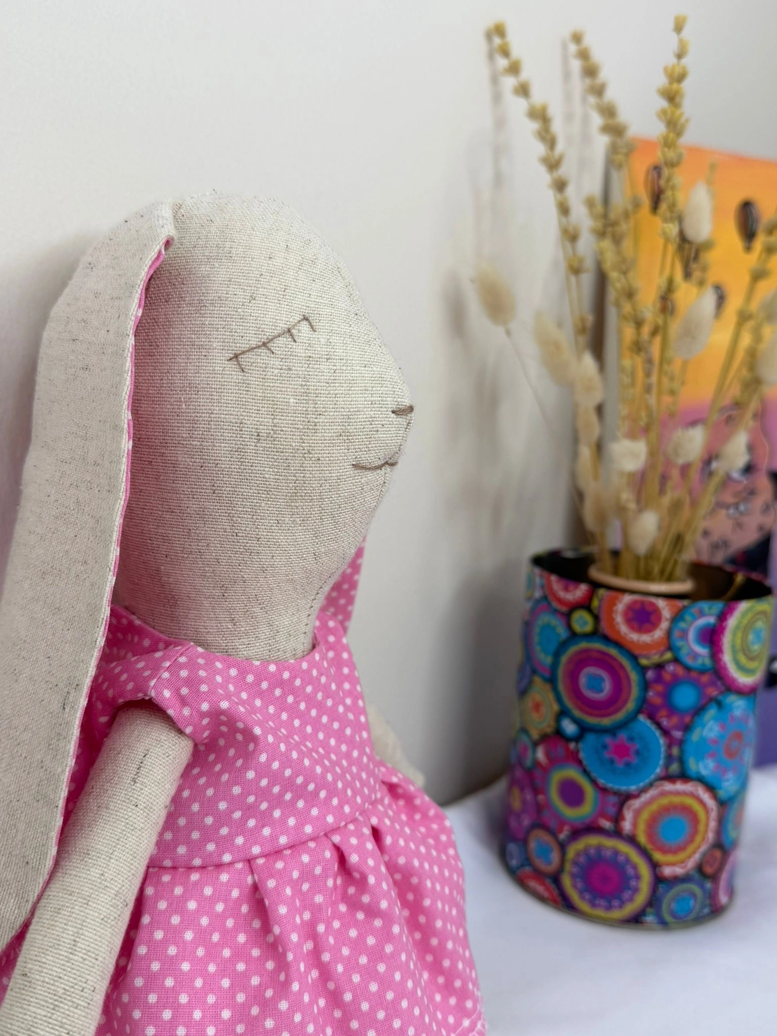 Uyku arkadaşı_ Sleeping Bunny (Pembe)