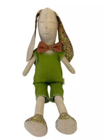 Uyku arkadaşı_Sleeping Bunny (Yeşil)